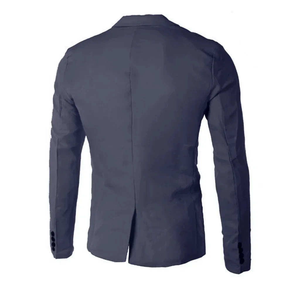 Männer formelle Anzug Jacken Business Uniform Arbeit Blazer Tops solide regelmäßige Slim Fit weißen Hochzeits anzug für Männer Blazer Jacke