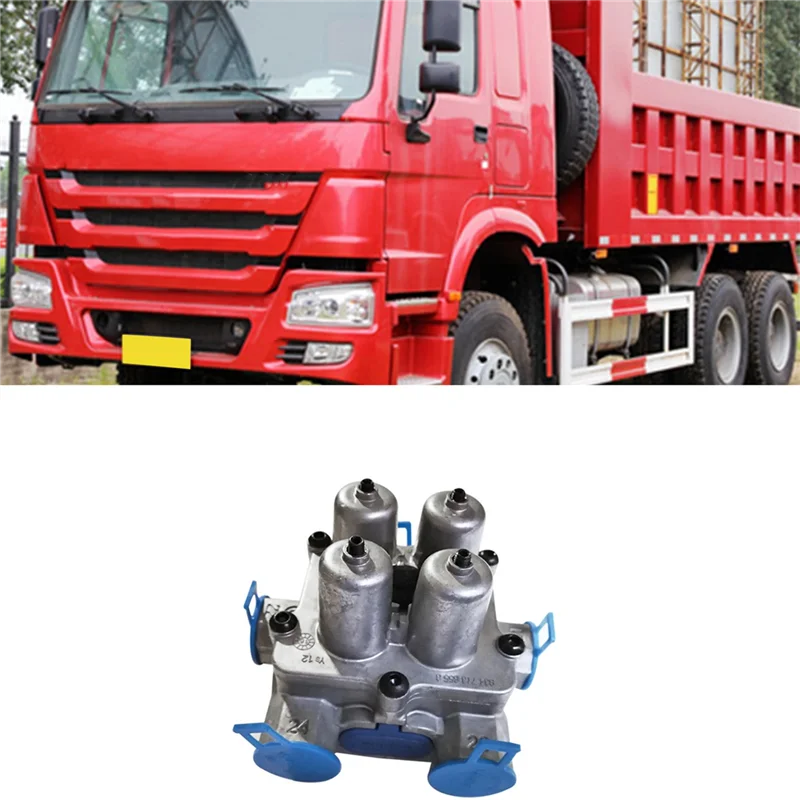 

WG9000360523 Air Brake Air Dryer Four Circuit Protection Valve Brake For Truck For Heavy Duty Hovo HOWO