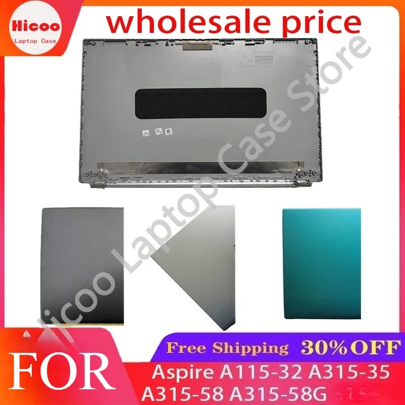 New For Aspire A115-32 A315-35 A315-58 A315-58G EX215-54 Laptop LCD Rear Cover/Front Frame/Palm Pad/Bottom Cover/hinge/Plastic