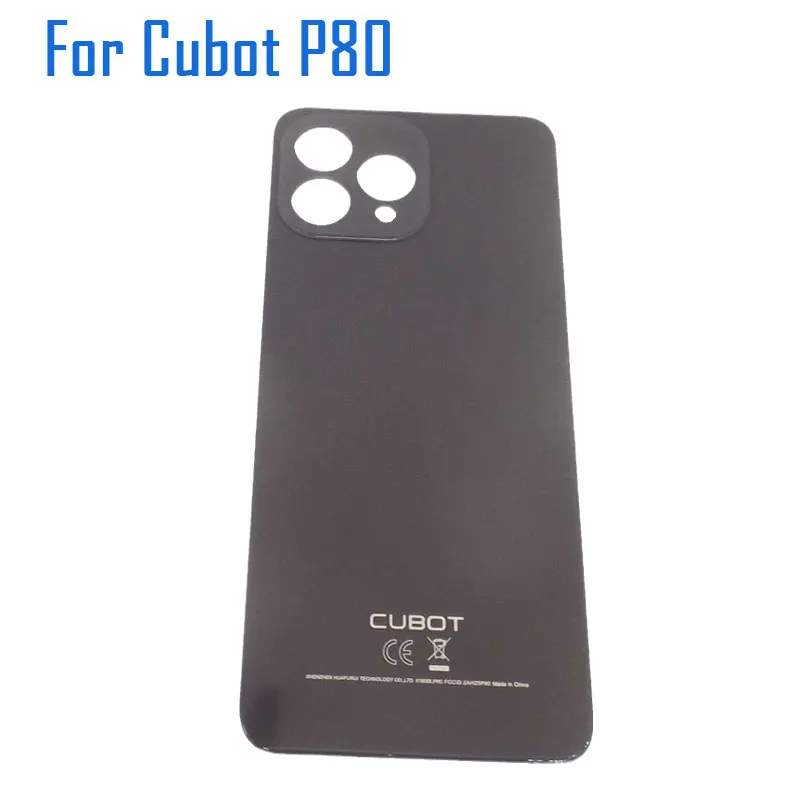 Cubot-funda trasera para batería P80, carcasa de cristal Original, accesorios de repuesto para teléfono inteligente Cubot P80