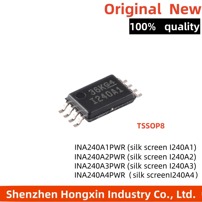 5 Pieces New INA240…