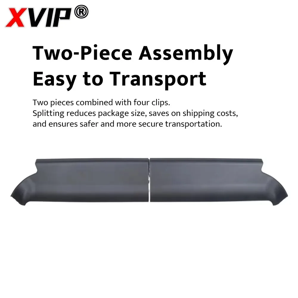 XVIP Second Row Under-Seat Foot Side Protective Mat Full Wrap Anti-Kick Pad TPE PP Interior Decoration For Tesla Model Y 2021-23