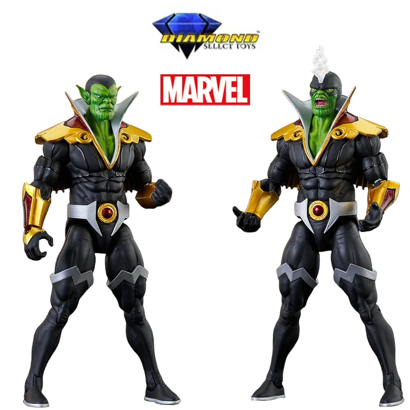 Diamond Select Toys DST Marvel Select Super Skrull 1/12 7 Inches Anime Original Action Figure Model Kit Toy Gift Collection