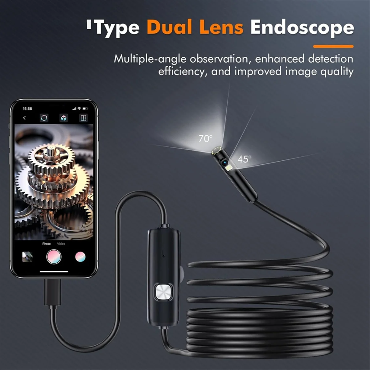 

【Последние лекарства!】бороскопическая камера с подсветкой