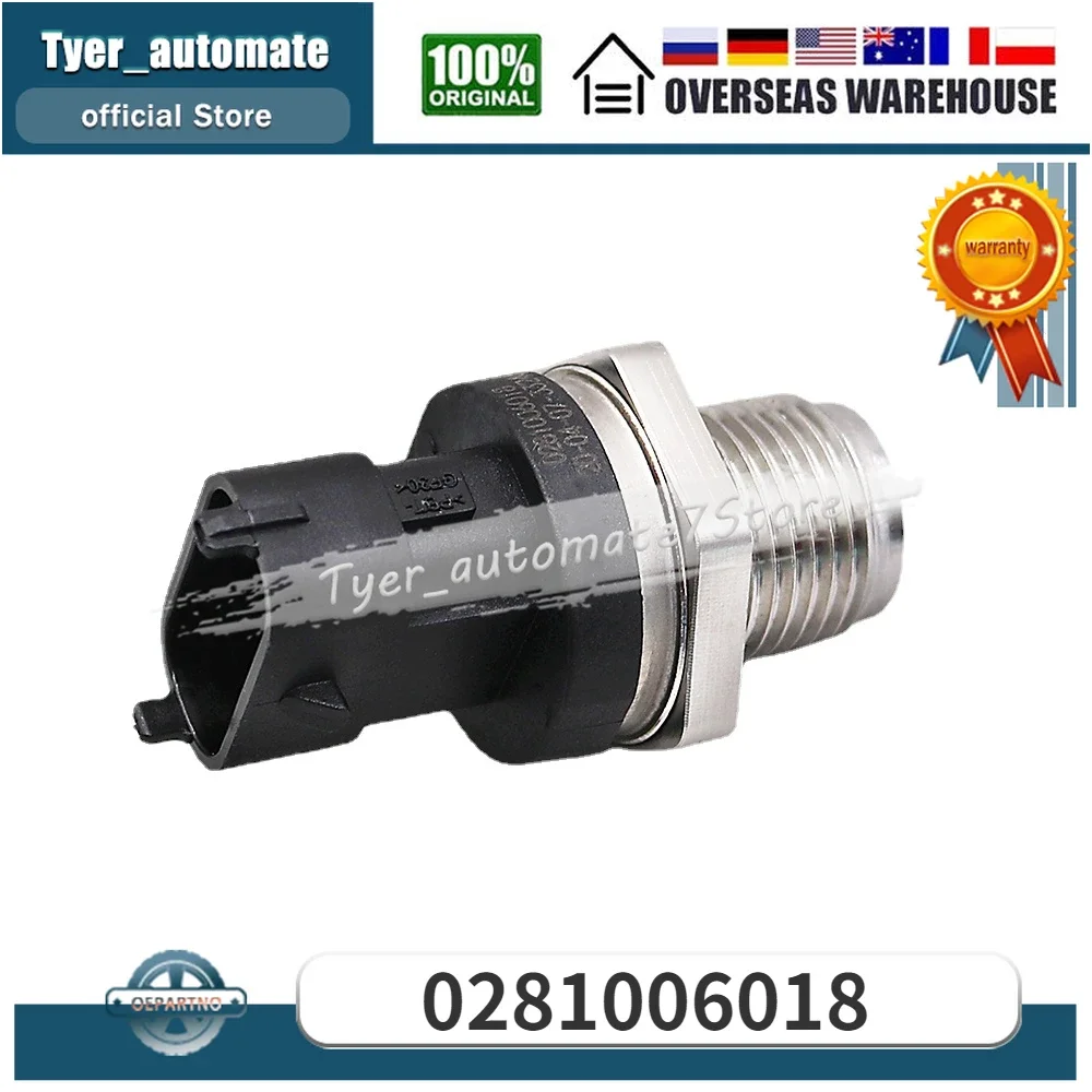 

Для Ford Ranger Mazda BT-50 2,5 3,0 2006-2015 гг. Датчик давления в топливной рампе 0281006018