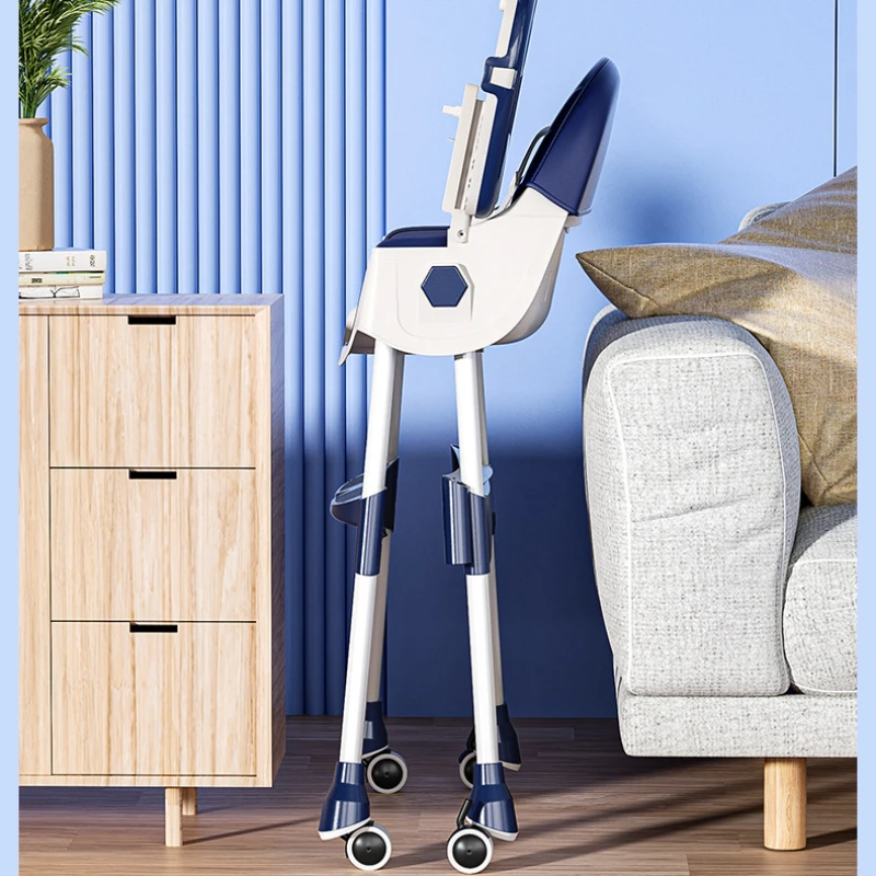 Picture 5: Space-Saving Convertible Toddler Seat - Soft-Padded Adjustable Height Chair with Foldable Design for Home/Travel