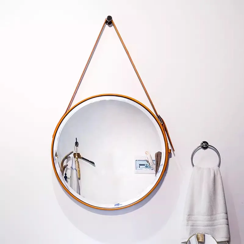 Decoration Home Modern Ornaments Living Room Mirror Light Large Full Body Mirrors Espelho Portable Makeup Wall Irregular image 3