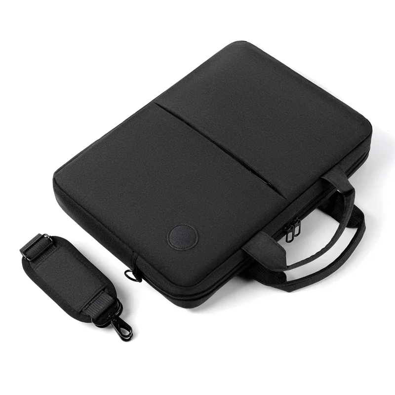 Solid Color Simple And Lightweight Portable Laptop Bag, Portable Business Trip Waterproof Computer Protective Case