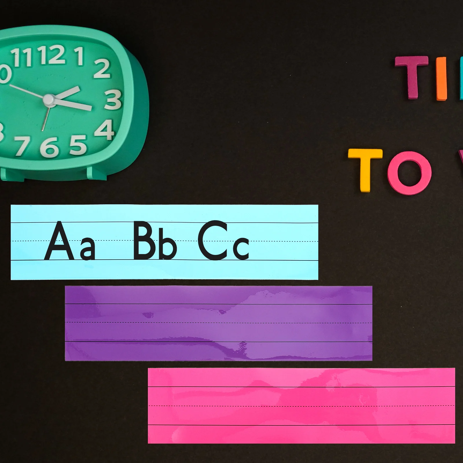

3 Pcs Magnetic Sticker Wall Strips for Whiteboard Accessories Handwriting Lines
