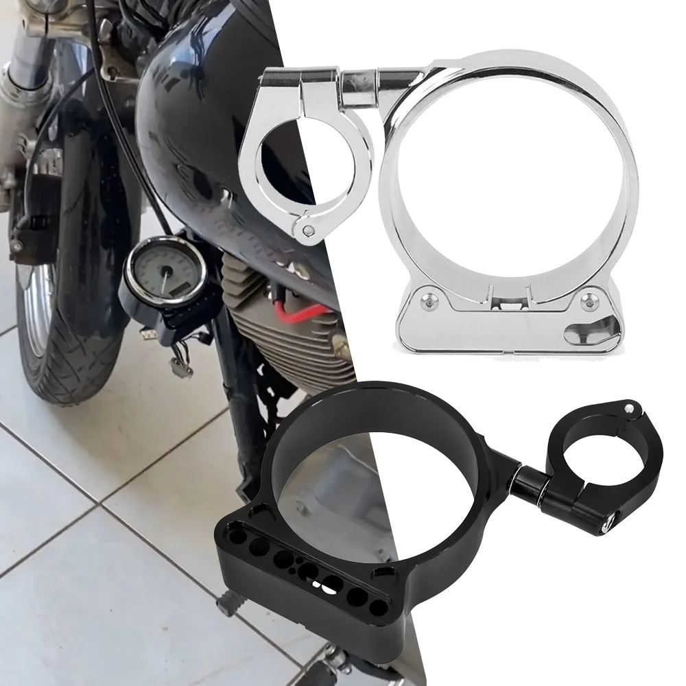 Motorcycle Side Instrument speedometer Bracket Case Housing Mount Relocation Cover For Harley Sportster XL883 XL1200 Iron 883 72
