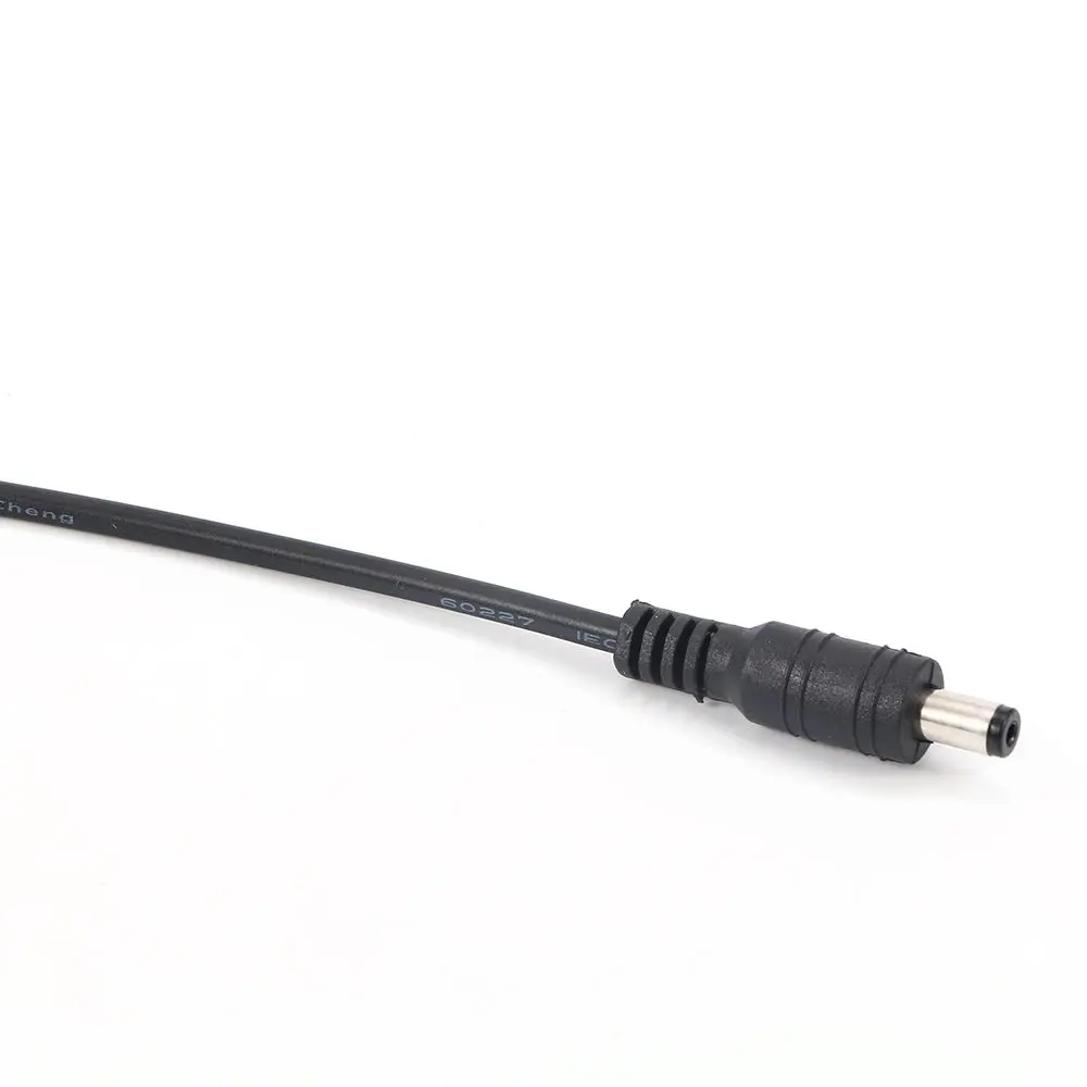 5 Pairs Practical 12V 15cm Length Adapter 5.5 X 2.1mm DC LED Connectors Male/ Female Cable Wire