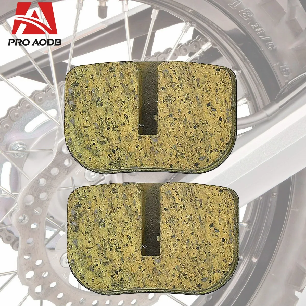 

High-Quality Brake Pad Disc Brake Shoe Pad For 47 49cc Mini moto Pocket Bike Baby Kid Crosser Mini-Gas Scooters Mini Dirt Bike