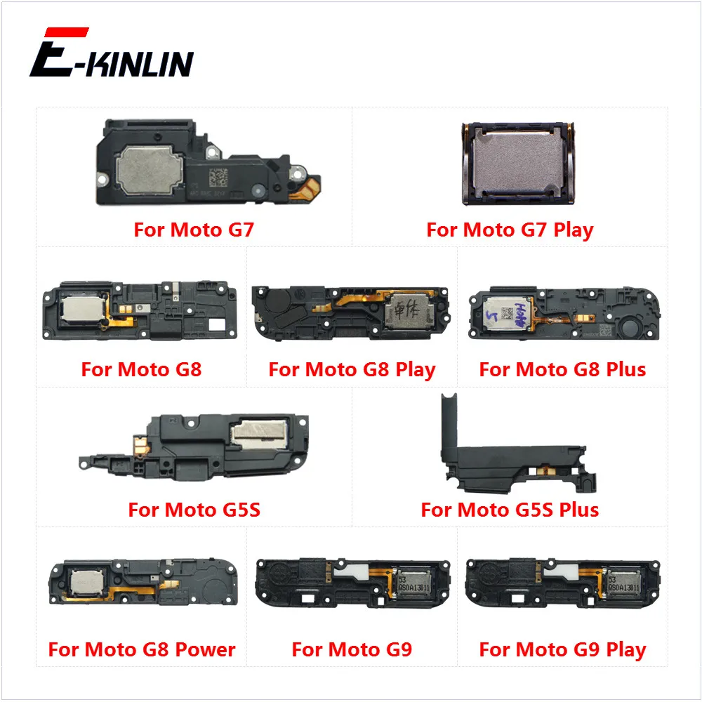 Bottom Loud Speaker Ringer Buzzer Sound Loudspeaker Flex Cable For Motorola Moto G5S G7 G8 Plus Power G9 Play