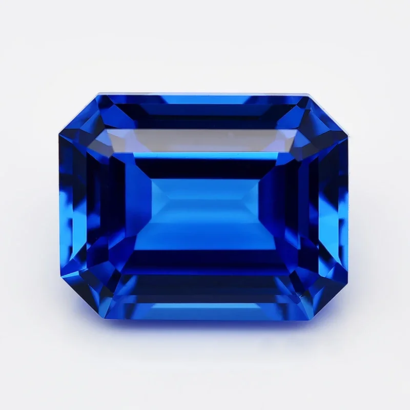 قطع الزمرد مختبر نمت الأزرق الكوبالت الإسبنيل أحجار كريمة مفكوكة ذابل الأزرق الإسبنيل الاصطناعية الماس الأحجار الكريمة Diy بها بنفسك صنع المجوهرات #3
