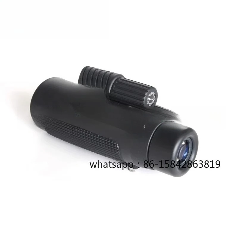 dis-tance 10x42 monocular telescope high power high definition professional grade low light night vision outdoor