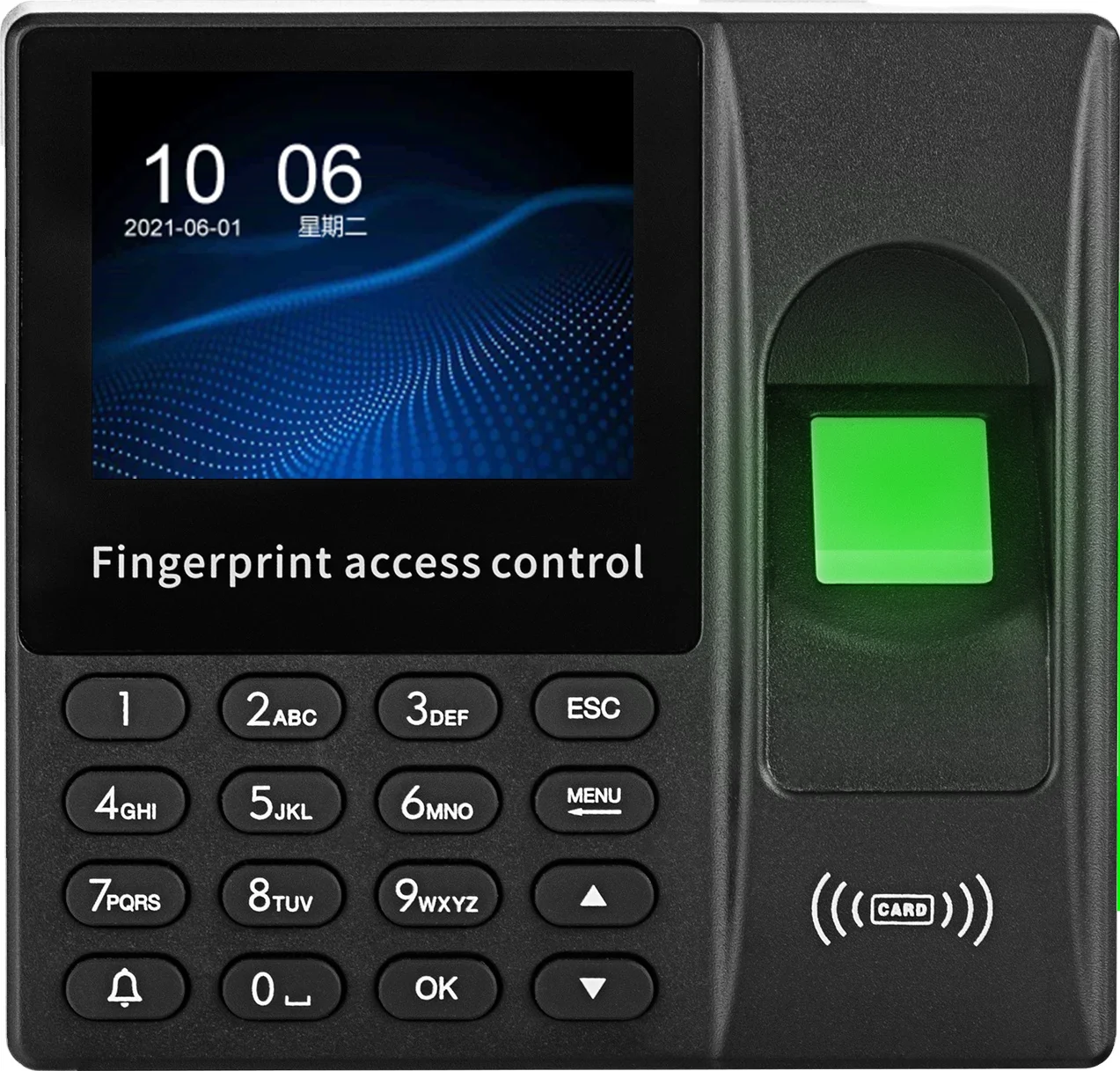 Hot Selling biometric fingerprint time attendance recording Employee punching machine clocking in attendance time recorder