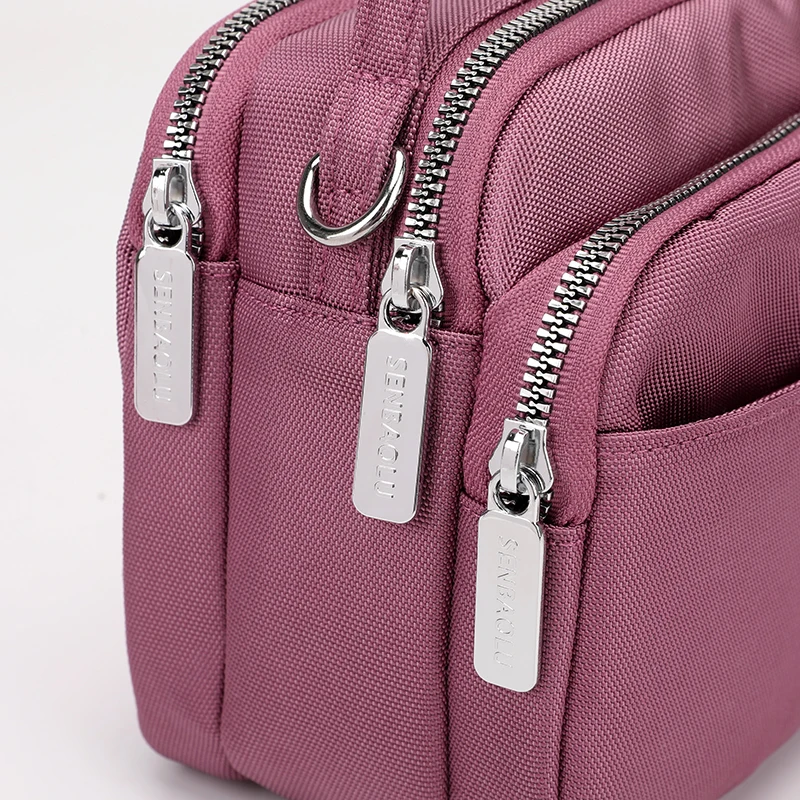 Fashion Women's Shoulder bag Small Female CrossBody Bag Girl Purse Phone bag Daily Ladies Messenger Bag Elegant Nylon