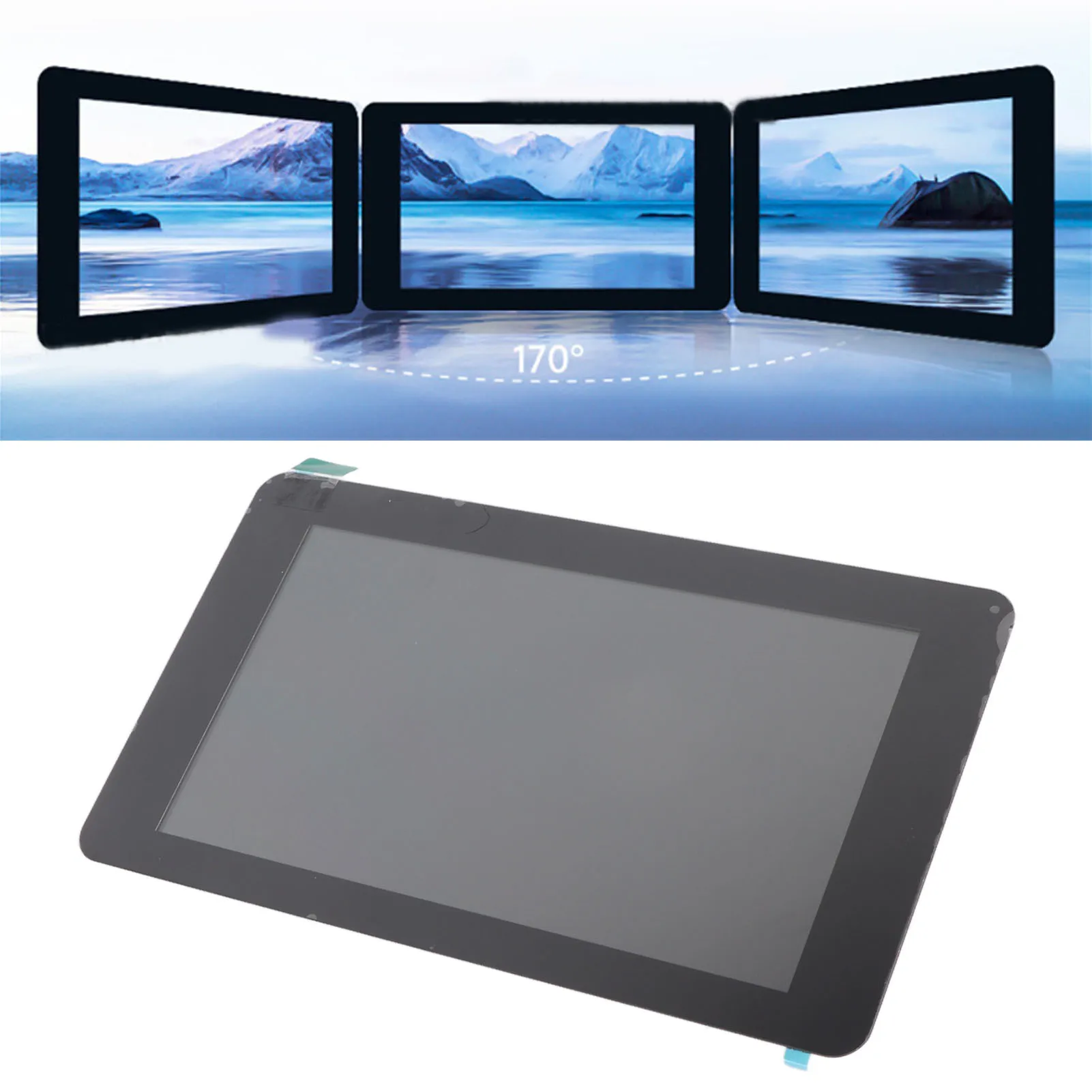 

7 Inch DSI LCD Touch Screen Display Panel with Housing 800x480 5 Point Touch 170 Degree Viewing Angle Capacitive Touch Screen