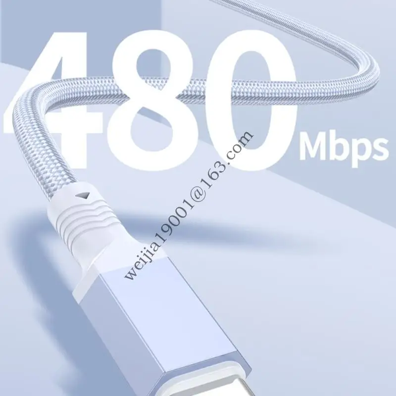 USB CからUSB Cケーブル高速充電ケーブル480Mbpsデータ転送Androids .H05A