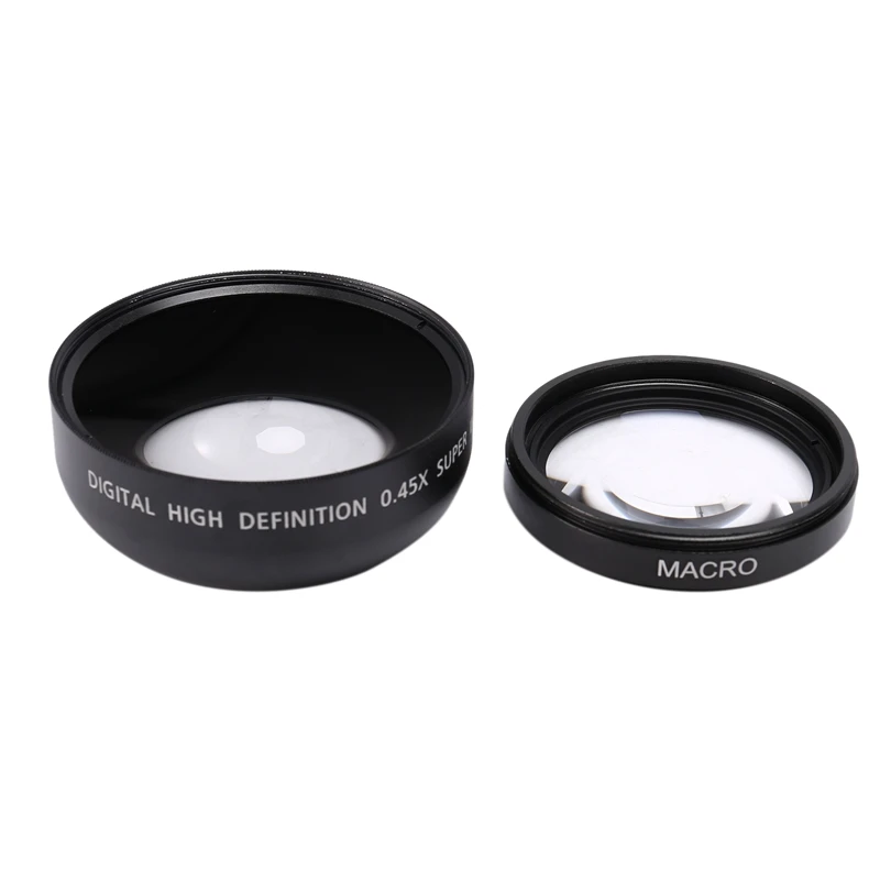 49Mm 0.45X Super Macro Wide Angle Fisheye Macro Photography Lens For Canon NIKON Sony PENTAX DSLR SLR Camera