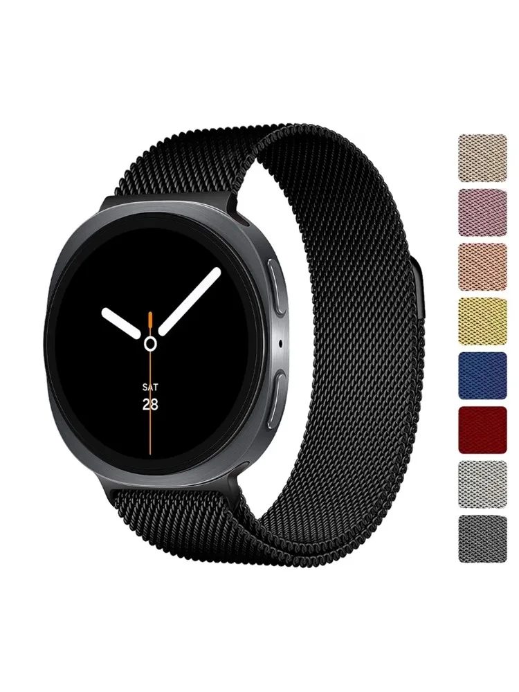 Magnetisches Armband für Samsung Galaxy Watch 8-8 Classic 46mm 44mm 40mm Milanaise-Schlaufe Metall-Armband Correa Galaxy Watch 8 2026