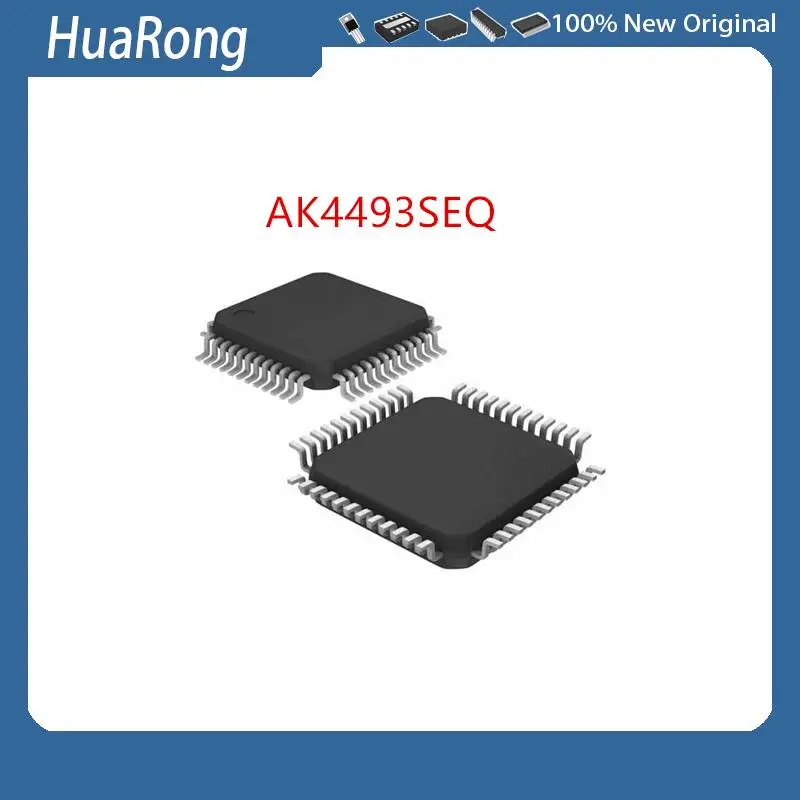 1Pcs/Lot  AK4493SEQ AK4493SEQ-L  CS5368-CQZ  LQFP-48