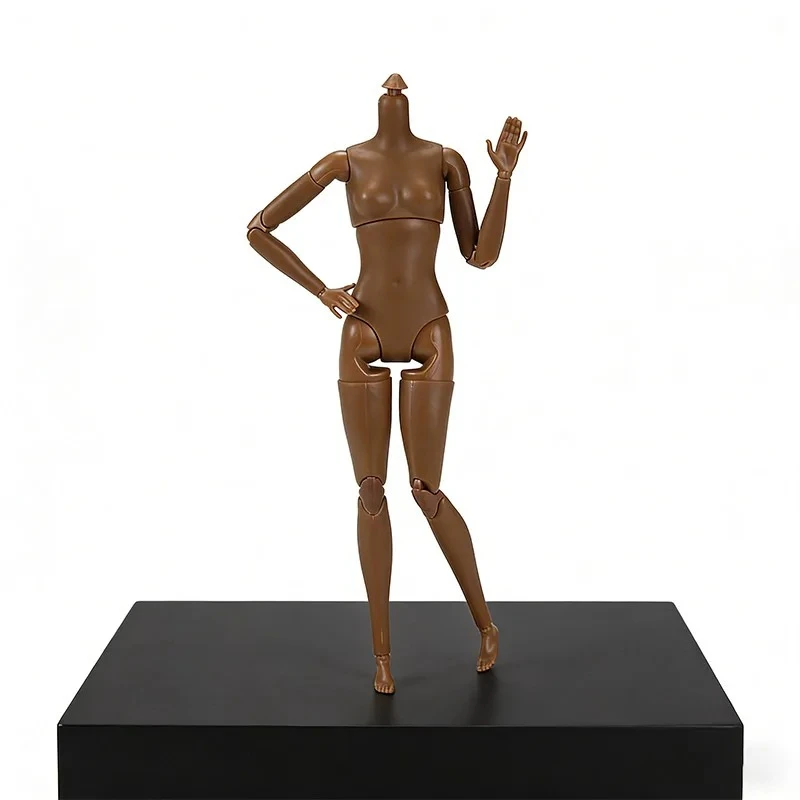 1/6 Scale Female Action Figure Body Multi-jointed Supermodel Movable Nude Body for Doll Customization Bjd Model Accessory