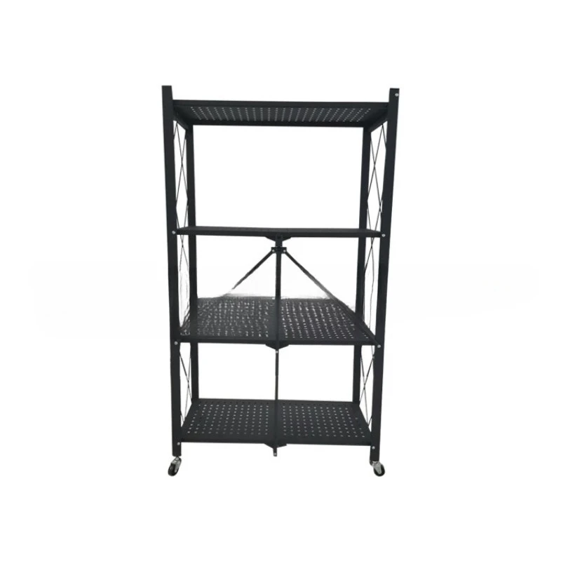 Stacked shelves Floor-to-ceiling removable storage racks Multi-layer kitchen installation-free multi-scene storage racks