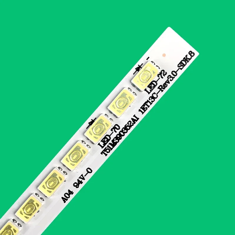 TCL L39F2560/L39F2550E LE39D8800 led backlight T52M390354AI1ET13T35_Rev1.0 72leds 494mm