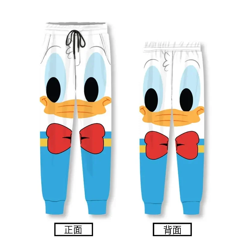 Donald Duck Daisy Duck sweater Pantsuits womens round neck autumn winter tide brand loose clothes Disney cartoon   anime hoodie