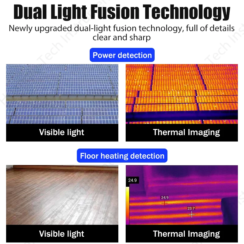 K10 K20 Infrared Thermal Imager Dedicated PCB Circuit Industrial Testing Floor Heating Tube Testing Temperature Thermal Camera