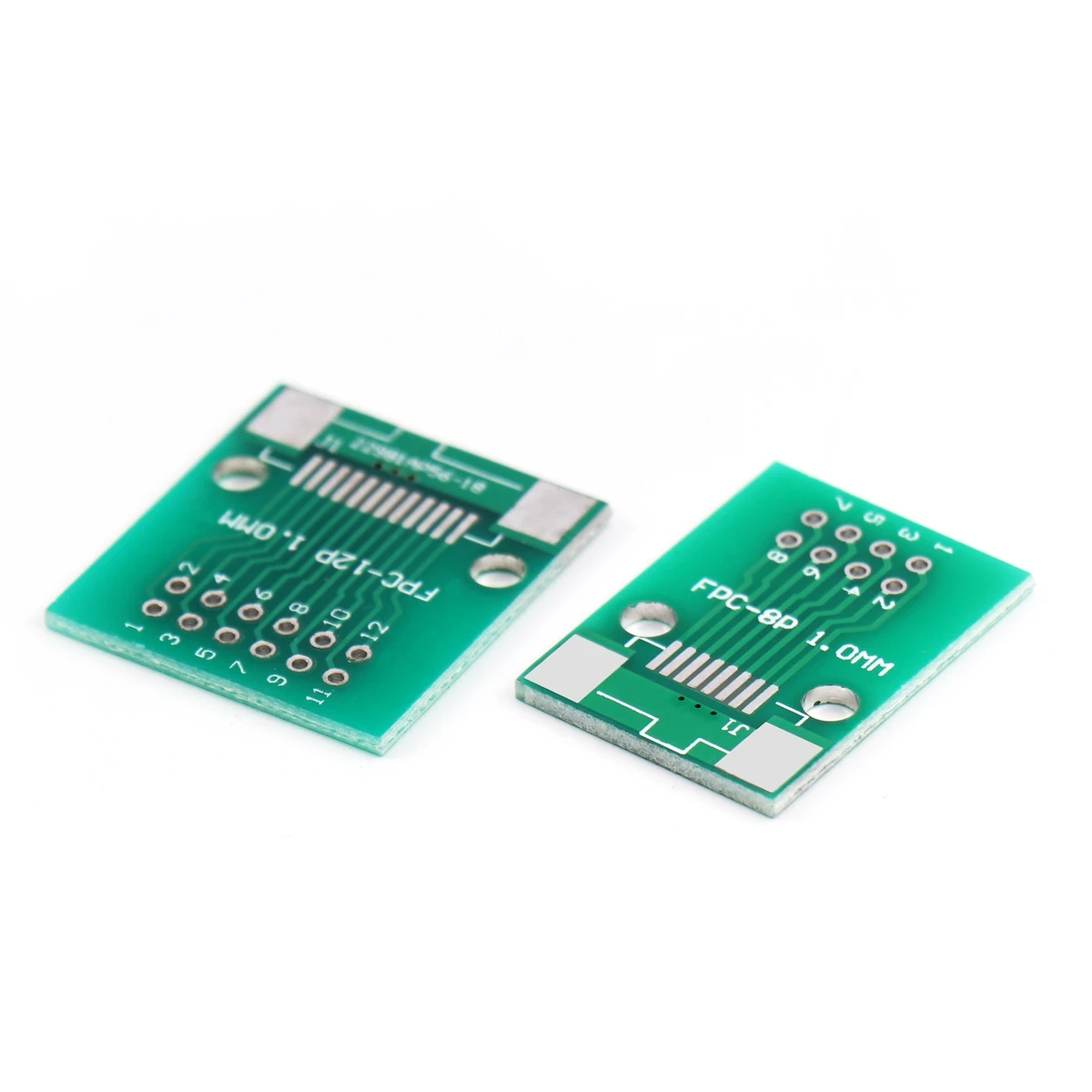 10Pcs FPC-6 8 10 12 15 16 20 24 30 34 40P 어댑터 플레이트 2.54mm 스트레이트 플러그 용접 1.0mm 케이블 PCB 어댑터 2.54mm 피치