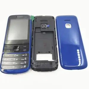 Bilashmart BackShell Housing Nokia 225 4G 2020 Mid Frame + Battery Door Back Cover With Keyboard