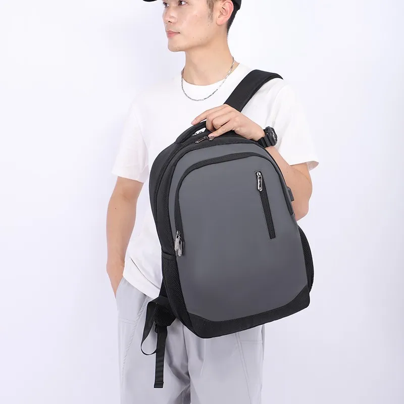 High school college student schoolbag large capacity short trip backpack backpack male and female junior high school students