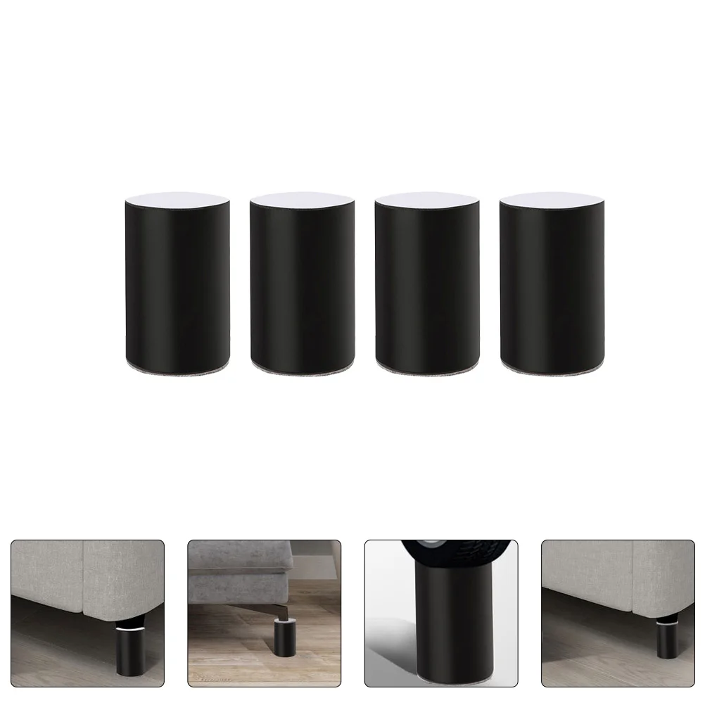 

4pcs Heightening Furniture Pad Durable Cushion Block Non Slip Wear Resistant Lifting Foot Pad for Home Appliance Floor Mat Sofa