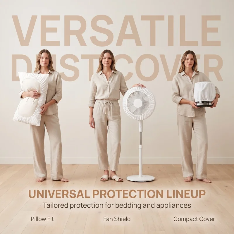 10 One Pack Multi-functional dust cover set Disposable dust cover Printed non-woven fabric Pull it on and it's dustproof and dir