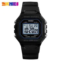 SKMEI 1496 Military Waterproof Sport Watch for Men Countdown Date Mens Digital Wristwatches Shockproof Clock 1628 Montre Homme