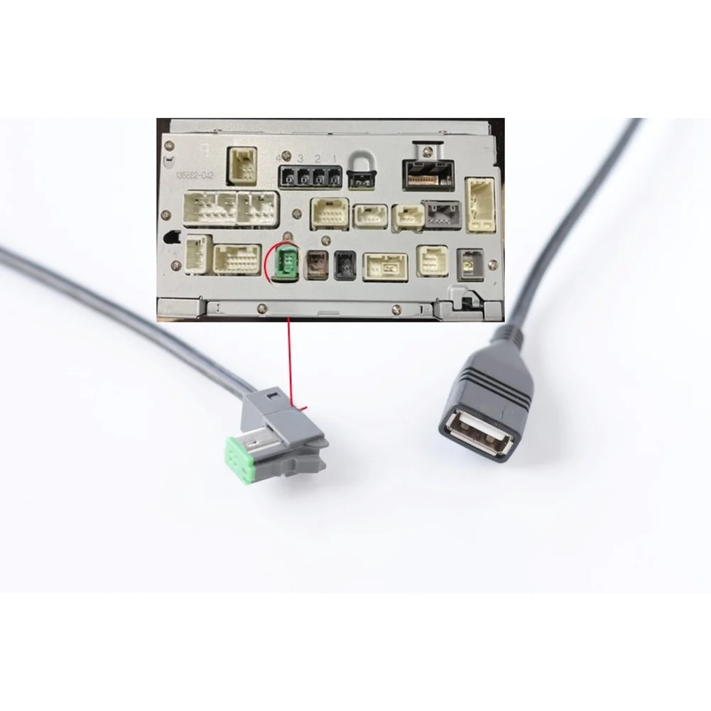 USB Cable Compatible with For TOYOTA Navigation Systems NSZT Y68T NSZT W68T NSZN Z68T Designed to Maintain Reliable Connectivity