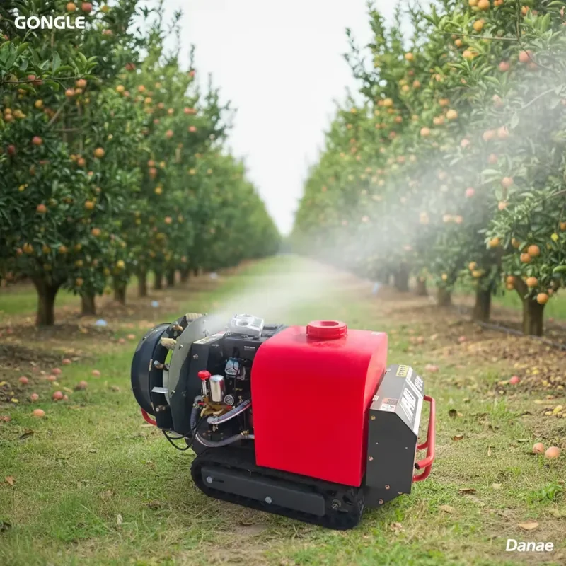 120kg Tank Capacity More Than 100m Remote Control Diesel or Sprayer for Fruit Garden Orchard Factory Offer