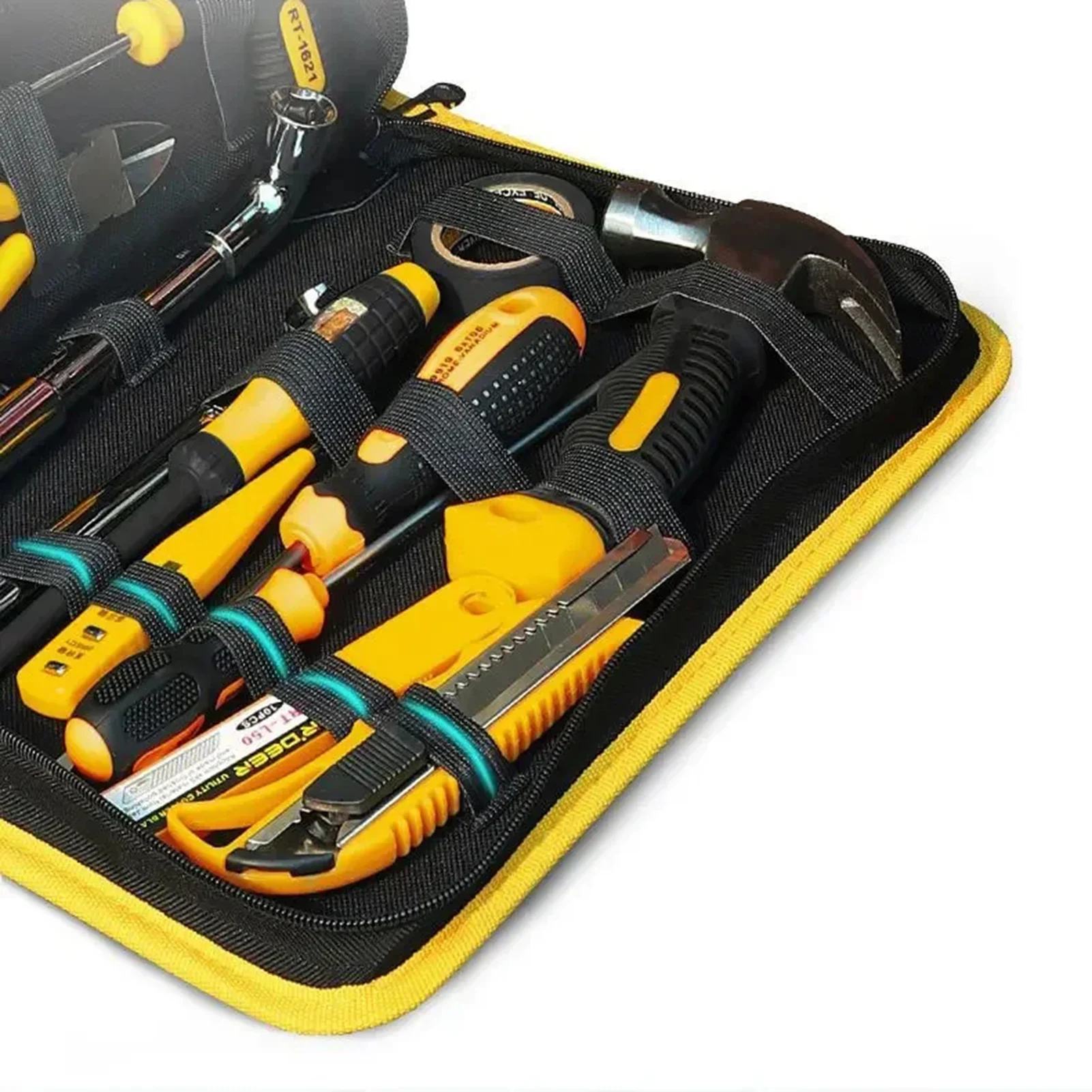 Multifunction Oxford Canvas Repair Tool Bag Hardware Screws Nails Organizer Soldering Iron Pouch Case Portable Travel Tools Bags