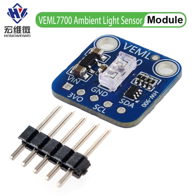VEML7700 Ambient Light Sensor Module 120k Lux Light measuring Sensor Board 3.3V 5V I2C IIC Interface for Arduino Raspberry Pi