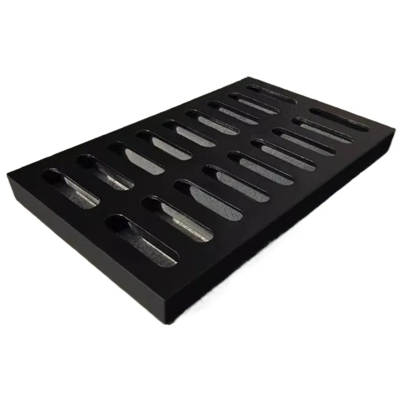 Ductile Iron Metal Grate Floor Safety Drain Channel Grill Grating Polishing Coating Traffic Sewer