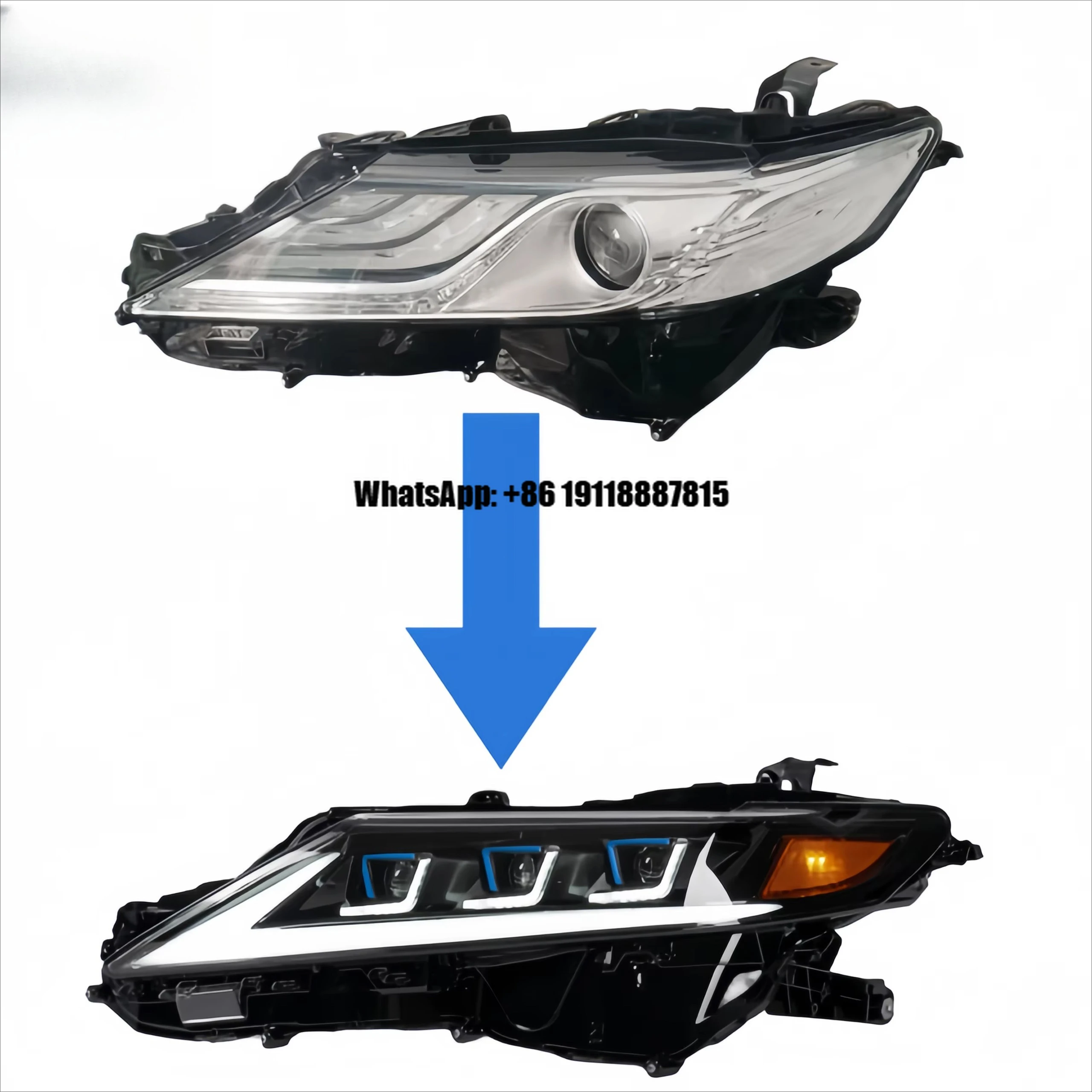 

SANBAO New Condition Modified HID Headlights for for 18-22 Direct Plug-In H9 Bulb Shape PC Material No Fading