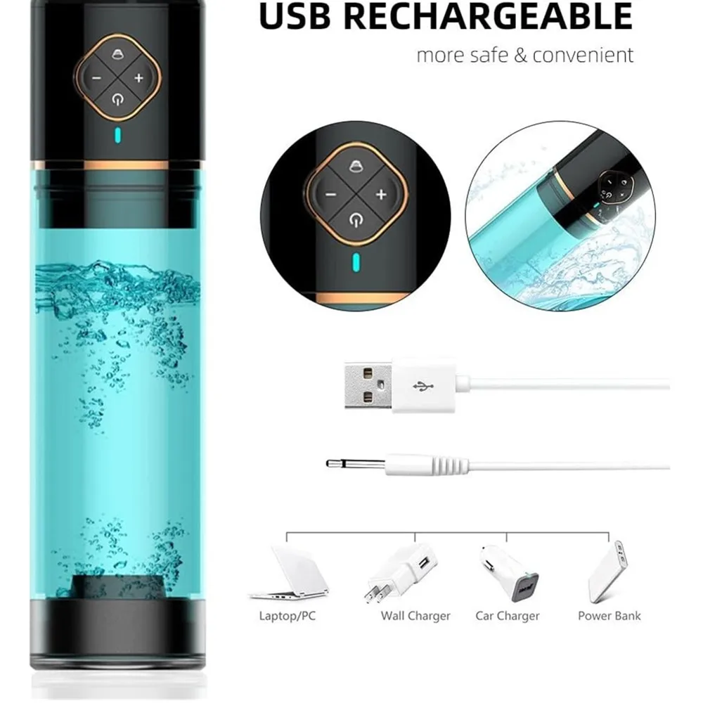 الكهربائية القضيب Enla كبير ديك الانتصاب المدرب مص الاستمناء اللسان مرنة التلقائي جهاز ضغط الهواء عالية فراغ