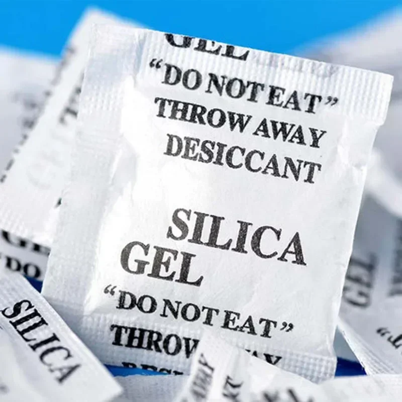 10/25/50pcs 1g Silica Gel Packs For Clothes Food Storage Damp Moisture Absorbent Dehumidifier Silica Gel Sachet Desiccant Bag