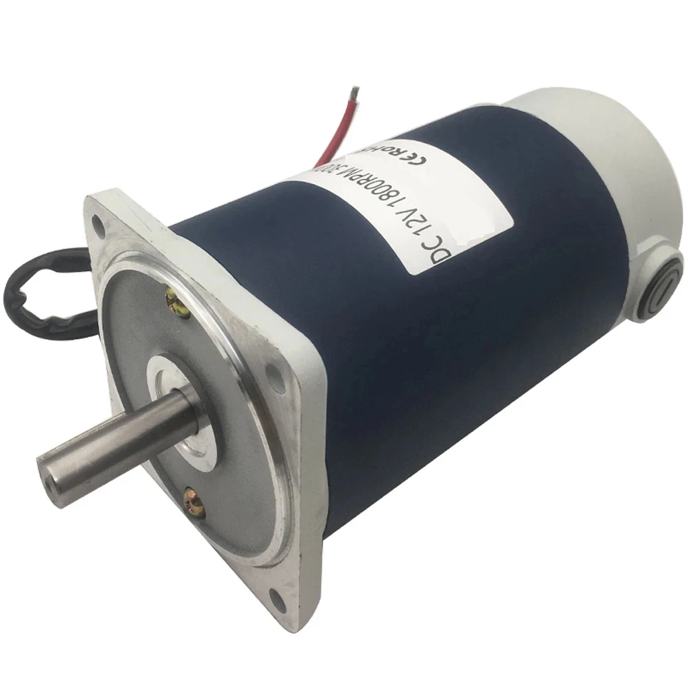 300W Motor High Speed DC 12V 24V 1800RPM 3000RPM High Torque Forward Reverse PWM Adjustable Permanent Magnet Motor Automated