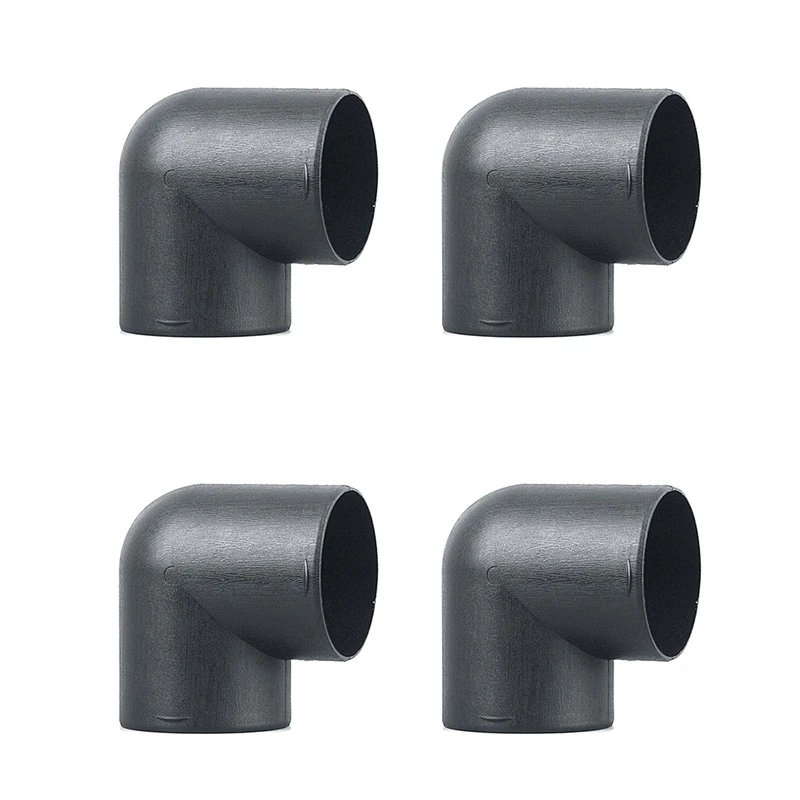 4Pcs 75Mm Car Air Heater Ducting Pipe Air Vent Outlet L Shape Elbow Bend Pipe Exhaust Connector For Webasto Eberspaecher