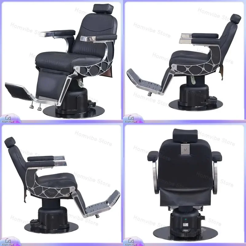 Barber Chair Lifting Reclining Hair Cutting Chair for Special Salon Japanese High End Perm Dyeing Salon Furniture