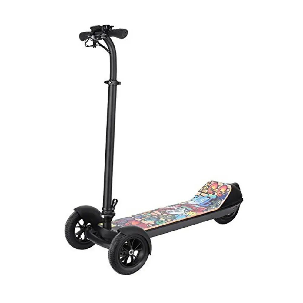2019 Newest Foldable 8Inch 48V 8.8AH With LED Light Three Wheel  Electric Scooter 25km/h Electronic