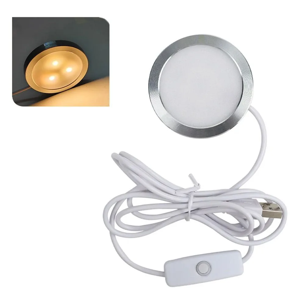 RGB Color Adjustable USB Circular Lamp DIY 5V Aluminum Alloy Lamp Energy-Efficient Bright Light 3D Printer LED Lamp Kit
